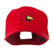 Cardinal Head Mascot Embroidered Cap