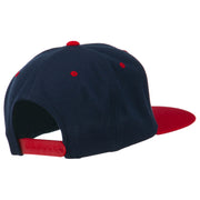 3D Clover Embroidered Two Tone Snapback Cap