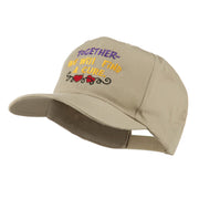 Cancer Cure Saying Embroidered Cap