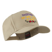 Cancer Cure Saying Embroidered Cap