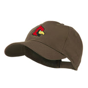 Cardinal Head Mascot Embroidered Cap