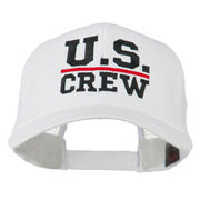 US Crew Embroidered Mesh back Cap