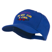 Cancer Cure Saying Embroidered Cap