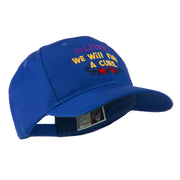 Cancer Cure Saying Embroidered Cap