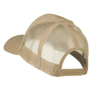 US Crew Embroidered Mesh back Cap