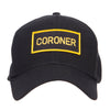 Coroner Text Law Forces Patched Cap