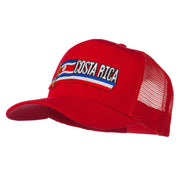 Costa Rica Flag Patched Mesh Cap