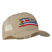 Costa Rica Flag Patched Mesh Cap