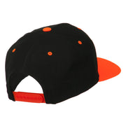 Classic Snapback Wool Blend 2 Tone Cap