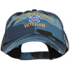 US Coast Guard Veteran Military Embroidered Enzyme Camo Cap