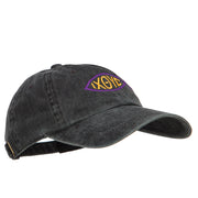 Religious Symbol of Christ Embroidered Washed Dyed Cotton Cap