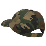 US Coast Guard Veteran Military Embroidered Enzyme Camo Cap