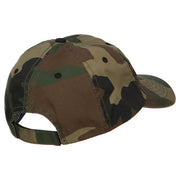 US Coast Guard Veteran Military Embroidered Enzyme Camo Cap