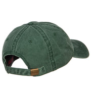 Religious Symbol of Christ Embroidered Washed Dyed Cotton Cap