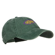 Religious Symbol of Christ Embroidered Washed Dyed Cotton Cap