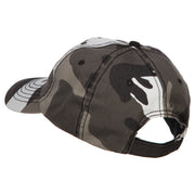 US Coast Guard Veteran Military Embroidered Enzyme Camo Cap