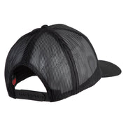 USS Texas 1912 1948 BB 35 Patched Solid Cotton Twill 5 panel Mesh Back Cap - Black OSFM