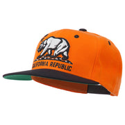 Classic Cali Bear Two Tone Snapback