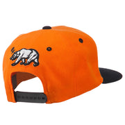 Classic Cali Bear Two Tone Snapback