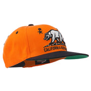 Classic Cali Bear Two Tone Snapback