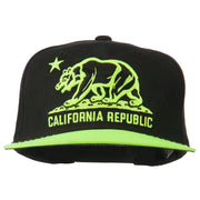 Classic Cali Bear Two Tone Snapback