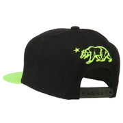 Classic Cali Bear Two Tone Snapback