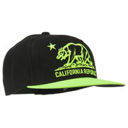 Classic Cali Bear Two Tone Snapback