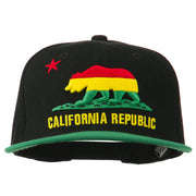 Classic Cali Bear Two Tone Snapback