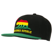 Classic Cali Bear Two Tone Snapback