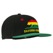 Classic Cali Bear Two Tone Snapback