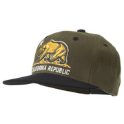 Classic Cali Bear Two Tone Snapback