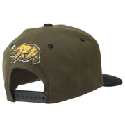 Classic Cali Bear Two Tone Snapback