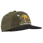 Classic Cali Bear Two Tone Snapback