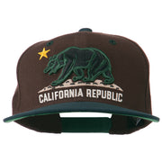 Classic Cali Bear Two Tone Snapback