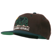 Classic Cali Bear Two Tone Snapback