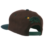 Classic Cali Bear Two Tone Snapback