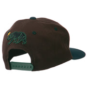 Classic Cali Bear Two Tone Snapback