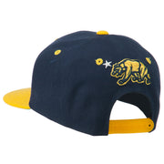 Classic Cali Bear Two Tone Snapback