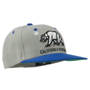 Classic Cali Bear Two Tone Snapback