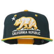 Classic Cali Bear Two Tone Snapback