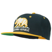 Classic Cali Bear Two Tone Snapback