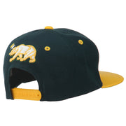 Classic Cali Bear Two Tone Snapback