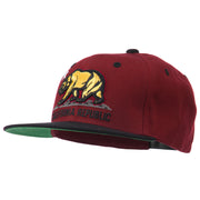 Classic Cali Bear Two Tone Snapback