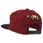 Classic Cali Bear Two Tone Snapback