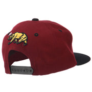 Classic Cali Bear Two Tone Snapback