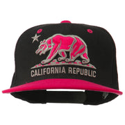 Classic Cali Bear Two Tone Snapback