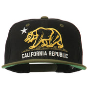 Classic Cali Bear Two Tone Snapback