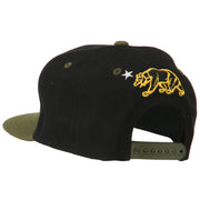 Classic Cali Bear Two Tone Snapback