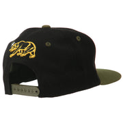 Classic Cali Bear Two Tone Snapback