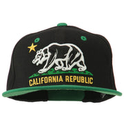 Classic Cali Bear Two Tone Snapback